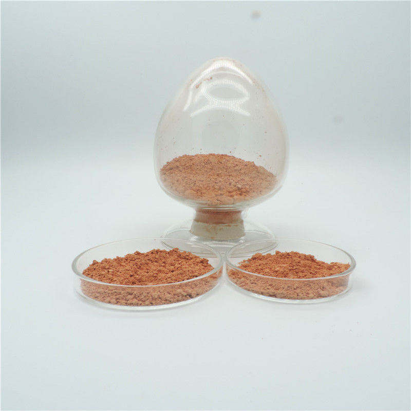 Het roodbruine Oppoetsende Poeder van de 1,2 Micronzeldzame aarde voor het optische Glas van K9