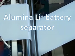 Alumina Lithium Ion Batterij Coating Films